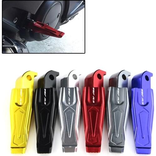 CNC Motorcycle Rear Passenger Foot Peg Footrests Footpeg Pedal Fit For YAMAHA YZF-R3 YZF R3 2015 2016 2017 2018 2019