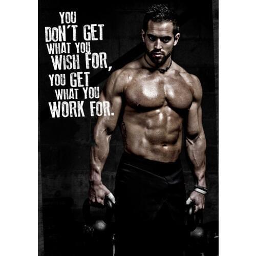 Home Decor Rich Froning Jr crossfit Champion-Silk Art Poster Wall Sicker Decoration Gift