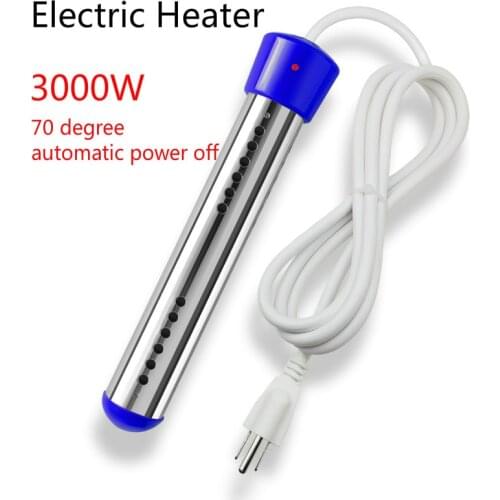 Hot 3000W Electric Heater Boiler Water Heating Elements Portable Immersion Suspension Bathroom Swimming Pool