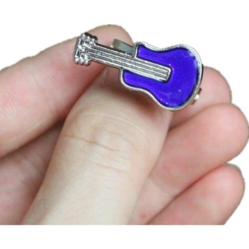 Change Color Mood Ring Guitar Music Party Jewelry Temperature Emotion Feeling Ring Adjustable Opening Rings For Women