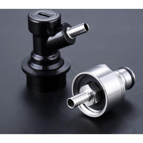 Beer Brewing Carbonation Cap with 5/16" Barb Ball Lock Disconnect Set Fit Cola Soda Beer And Most Of Soft Dring Pet Bottles