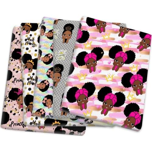 Crown Princesses Patchwork Polyester cotton fabric for TissueSewing Quilting Fabrics Needlework Material DIY,1Yc14206