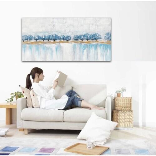 DONGMEI OILPAINTING Hand painted oil painting Home Decor high quality Abstract Art painting pictures Gift DM1903168261