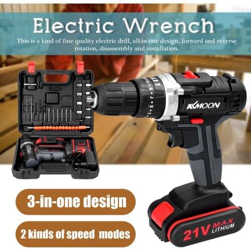 Multifuctional Electric Drill Mini Screwdriver Rotation Ways Adjustment 25 Gears of Torques Adjustable Electric Drill DIY Kits