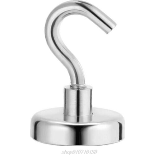 Multi Purpose Strong Magnetic Hooks Heavy Duty Wall Hooks Hanger Key Coat Hanging Hanger Home Kitchen Storage F22 21 Dropship