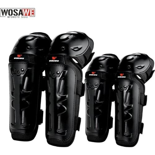 WOSAWE Knee Elbow Pad Motorcycle Protection Guard Knee Safety Protector Protective Gear Universal Motocross Elbow Protector