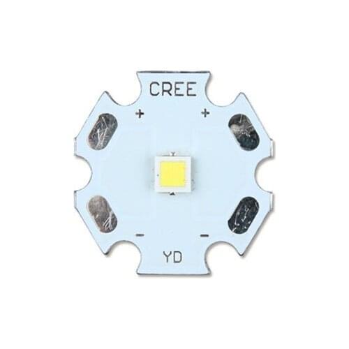 10X Original CREE high intensity 12V XHP35 LED light source with 20mm heat sink free shipping