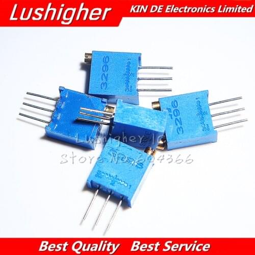 10pcs 3296W-1-500LF 3296W 500 50 Ohm 3296W-1-500 3296W-500 W500 Trimpot Trimmer Potentiometer