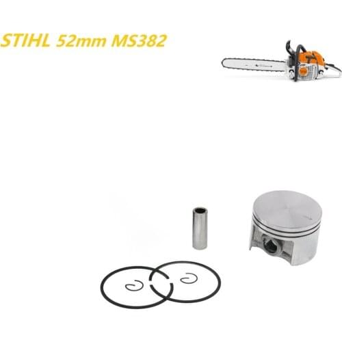 Durable Quality Engine Rebuild Piston Pin Rings Circlip Kit For Stihl MS382 MS 382 52mm Chainsaw Replacement Parts