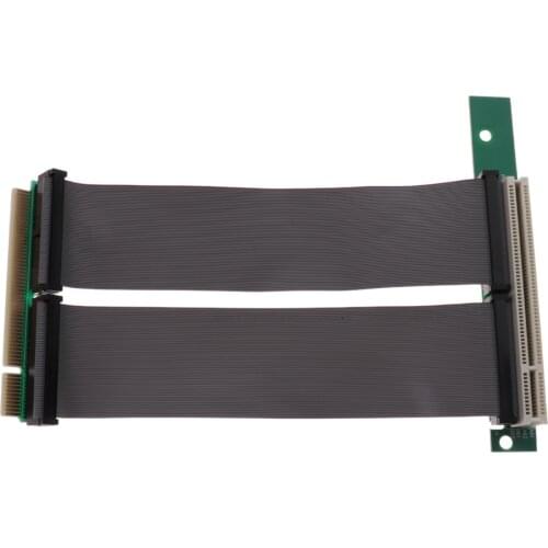 PCI Riser Card 32bit Extender Extension Cable Cord For 1U/2U Chassis