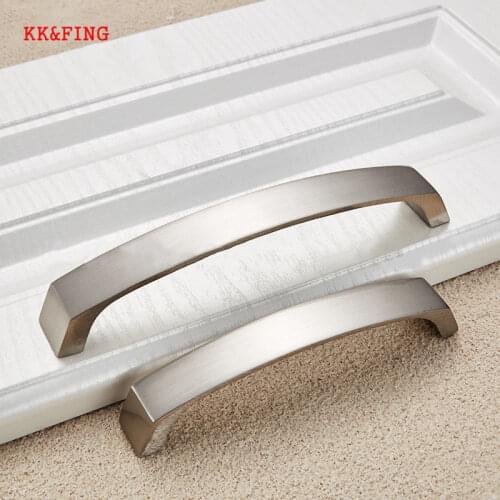 KK&FING 1 PCS American Style Cabinet Handles Door Pulls Kitchen Cupboard Wardrobe Handles Drawer Pulls Furniture Handle Hardware