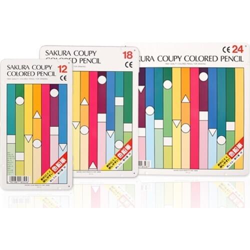 Sakura PFY12/18/24 color oily colored pencil art painting art color pen