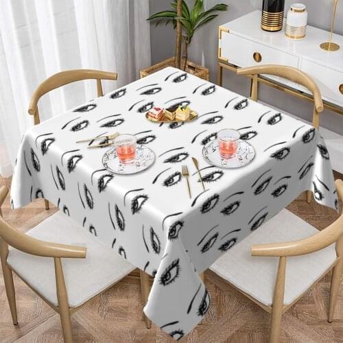 Tomie Tablecloth Outside Polyester Table Cover Modern Cheap Decoration Printed Table Cloth