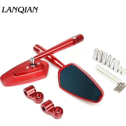 Universal CNC Aluminum motorcycle rearview Side mirror For Honda CB919 CBF1000 CBF 1000 A CBF600/SA CBF 600