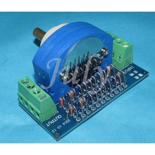 DALE high-precision metal film resistor assembled 12-step stepping volume potentiometer, two-channel
