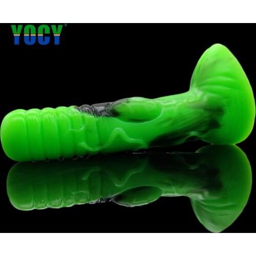 YOCY Silicon Animal Dildo Swine Butt Plug Pig Fake Penis New Sex Toys For Women Men Convex Dick Anal Plug Big Dong Sex Shop