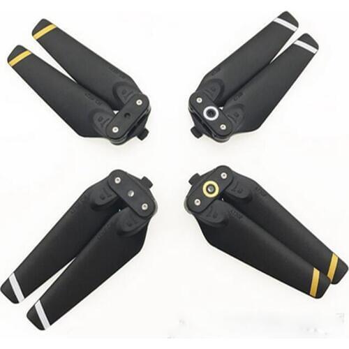 2pairs/Lot DJI Spark Propellers Quick Release Folding 4730F Props CW CCW Blades Pro for DJI Spark Drone Accessories White Gold
