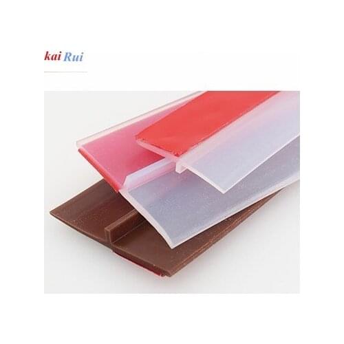 25mm door bottom seal strip Stickers draft stopper rubber door sealing strip weatherstriping sound insulation Threshold Seals