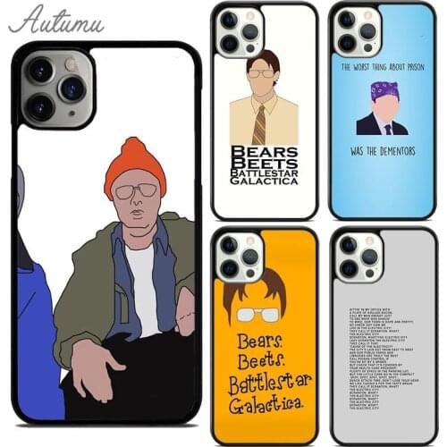 Lazy Scranton The Office Phone Case for iPhone 11 12 Pro Max mini X XR XS SE 2020 5 6S 7 8 Plus Samsung Galaxy S8 S9 S10 Cover