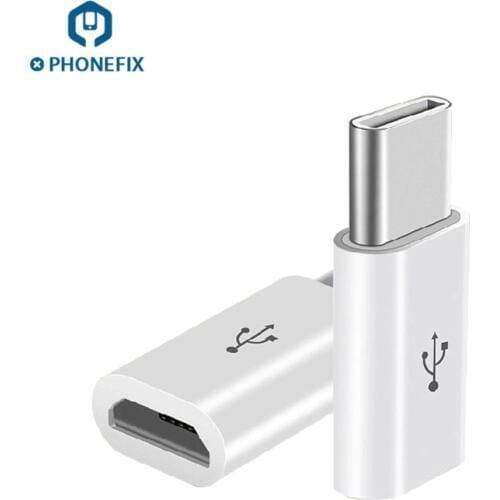 Electronic Charger Converter Android Micro USB For iphone Lightning Type-C Data Cable Cabo Converter Adapter