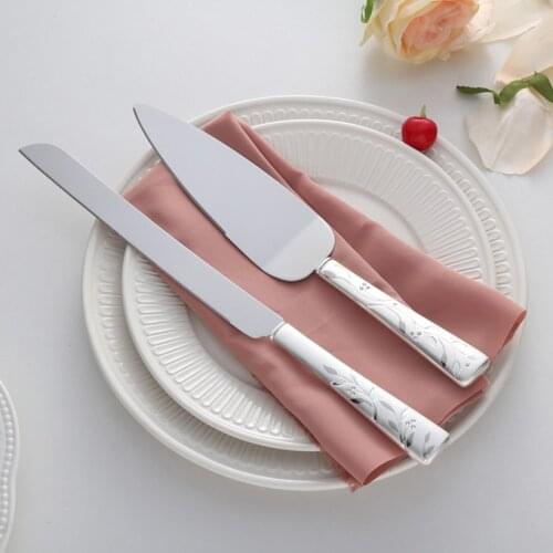 Engraved Cake Knife Server Set,Personalized Wedding Favor For Couples,Custom Bridal Shower Gift,Engagement Party Decoration