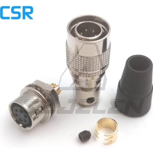 Hirose Connector 6pin , HR10A-7P-6P/HR10A-7R-6S, Topcon, Sokkia data cable plug and socket, 6pin plug socket power charger