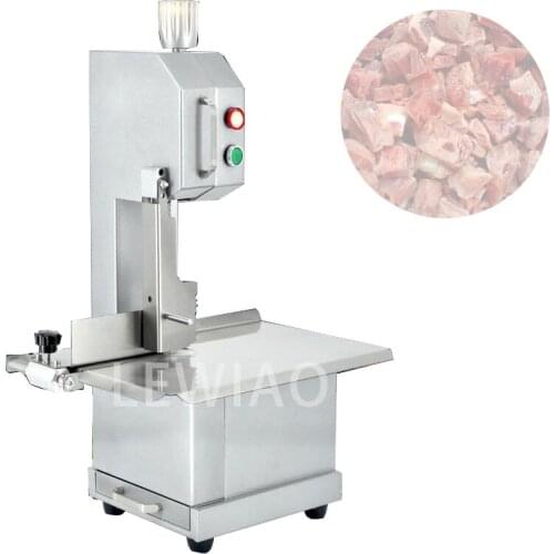 Commercial Electric Frozen Fish Cutting Meat Cutting Bone Saw Machine Cutter Ribs Machine Manufacturer 220V