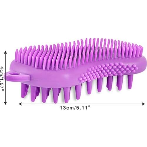 Hair Scalp Massager Shampoo Brush Exfoliating Silicone Bath Body Brushes Easy to Clean Remove Dandruff 27RC