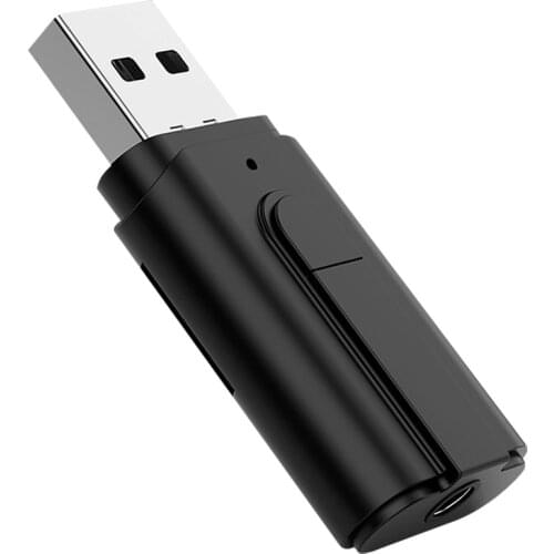 Mini Bluetooth Stereo Audio 2 in 1 AUX RCA USB 3.5mm Jack TV PC A2 Car Kit Wireless Adapter