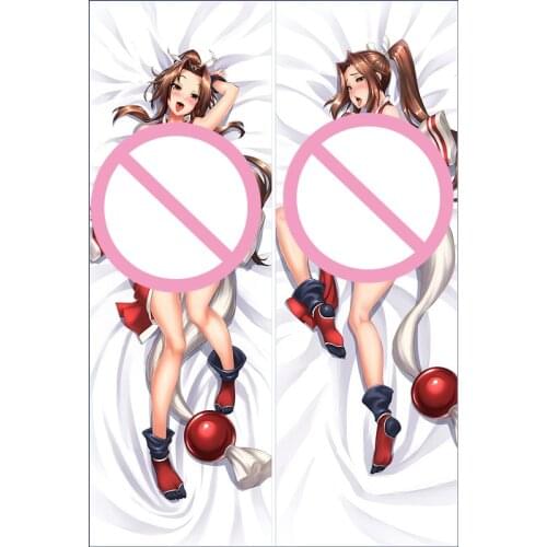 MMF Hot game The King of Fighters anime Characters sexy girl shiranui mai KOF throw pillow cover Mai Shiranui body Pillowcase