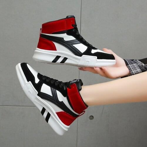 Autumn Women Casual Shoes Leather Ankle Boots Fashion Chunky Boots Women Non-slip Platform Boots Ladies Walking Shoe Botas Mujer