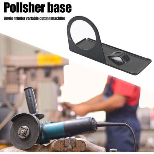 Adjustable Metal Angle Grinder Cutting Machine Base Bracket Protector Shield Cover Balance Holder Wheel Guard Woodwoking tool