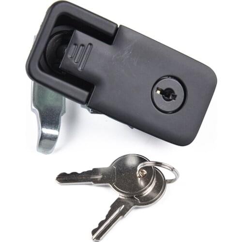 RV Trailer Toolbox Lock Door T-Handle Latch with 2 Keys For Truck Caravan RV Toolbox Electrical Cabinets Truck Camper