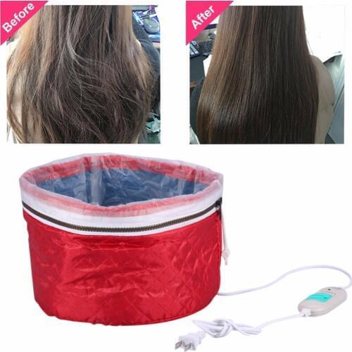 Three-Speed Adjustable Electric Heating Cap Hair Treatment Steamer Hair Mask Baking Oil Cap Hair Care Thermal Treatment SPA Cap