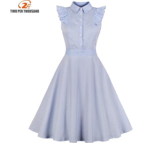 Two Per Thousand Summer Polka Dot Dresses