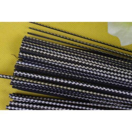 Yinfente 25x Guitar Binding Inlay Body Project Purfling Strip Guitar parts Solid wood inlay 640 x 3 x 1.0mm #30-57