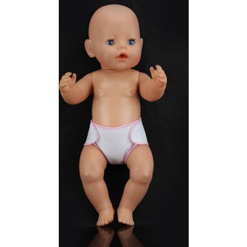 1pcs Diaper Fit For 43cm Baby Doll Dolls 17 Inch Dolls Accessoires