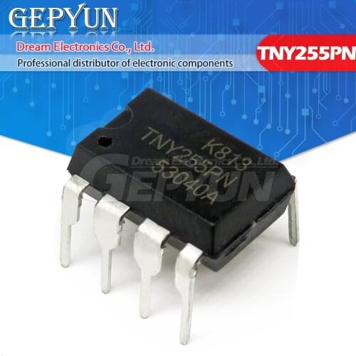 10PCS TNY255PN DIP8 TNY255P DIP TNY255 DIP-8 255PN new and original IC