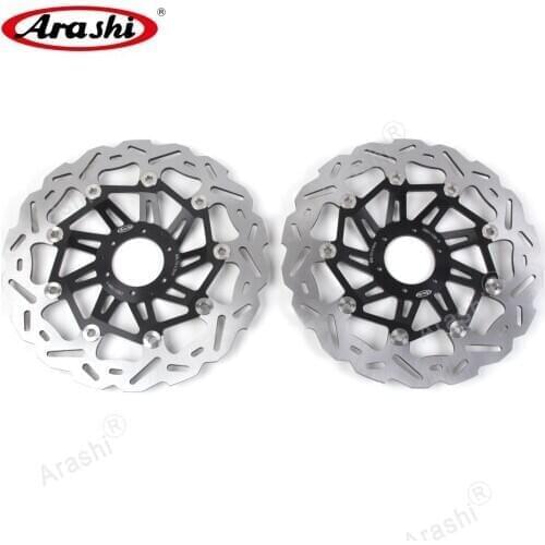 Arashi 1 Pair For HONDA CRF L AFRICA TWIN ADV SPORTS ABS 2020 CNC Floating Front Brake Disc Brake Rotors CRF1000L CRF-L1000