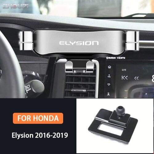 Car Mobile Phone Holder Air Vent GPS Stand Gravity Navigation Bracket For Honda Elysion 2016 2017 2018 2019 Car Accessories