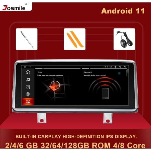 6GB IPS Android 11 Car multimedia Player For BMW F30 F20 F31 F22 F21 F32 F33 F36 Original NBT System Autoradio GPS Navigation