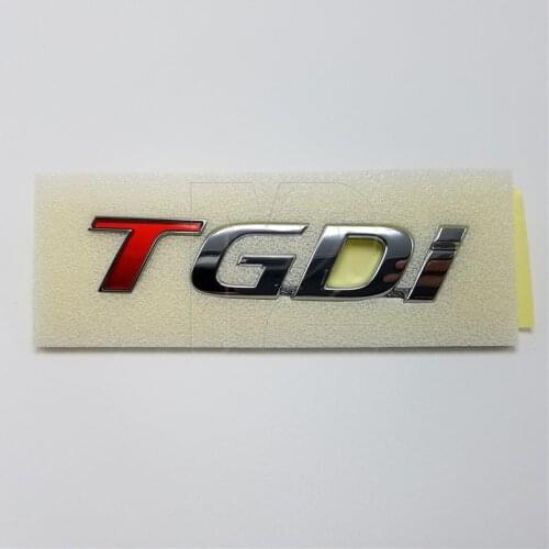 Auto car TGDi Badge for Tucson IX35 Kona ix25 Creta For K5 K7 RIO SOUL SORENTO CERATO FORTE K3 Turbo Emblem Badge TGDI Sticker