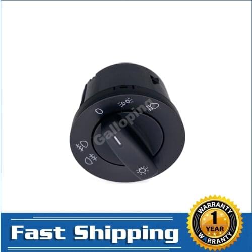 For Jetta Golf Gti Passat Rabbit Tiguan Scirocco Euro Headlight Fog Lamp Control light Switch Console Car accessories 1T0941431C