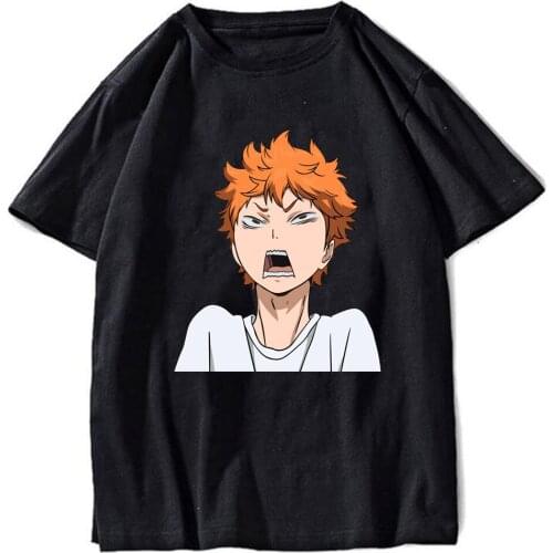 2020 Janpanese Anime Haikyuu unisex T Shirt Summer Graphic Tees Printed T-shirt Summer Funny Tops