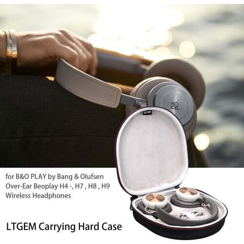 LTGEM EVA Storage Travel Carrying Case For B&O PLAY by Bang&Olufsen Over-Ear Beoplay H4 Wireless Headphones