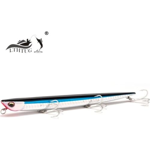 LTHTUG Good Quality Hard Fishing Lures Bay RUF MANIC 155mm 99mm Sinking Pencil Lures Long Distance Salt Water Artificial Bait