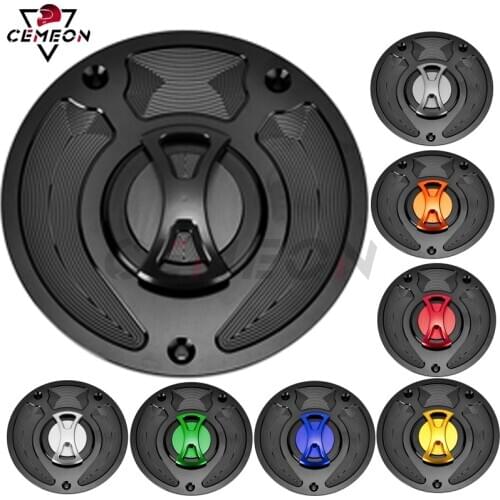 For Honda CBR400RR CBR600RR CBR900RR CBR929RR CBR954RR CBR1100 CNC aluminum Motorcycle modification keyless fuel tank cover