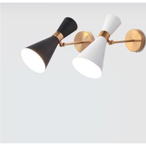 Modern Wall Light LED Bedroom Home Decoration Bedside Lamps Living Room Hallway Stairway Nordic Indoor Aisle Creative E27 Light