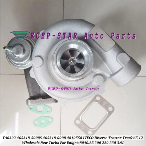 TA0302 465318-5008S 465318-0008 465318 4810558 Turbo For IVECO Diverse Tractor Truck 8040.25.230 8040.25.200 8040.25.220 3.9L