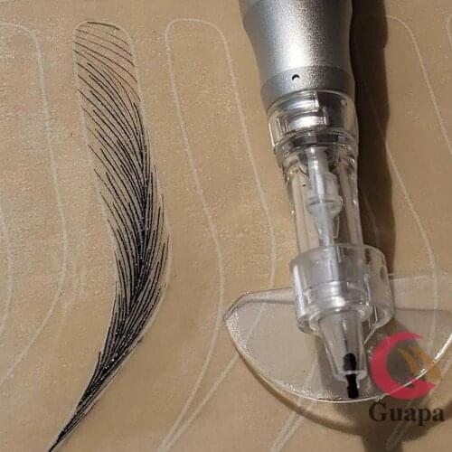 Bayonet Tattoo Needles Stabilizer Cartridge Needle Supplies for NanoBrows PMU Technique with Good effect in Dense Micro Strokes